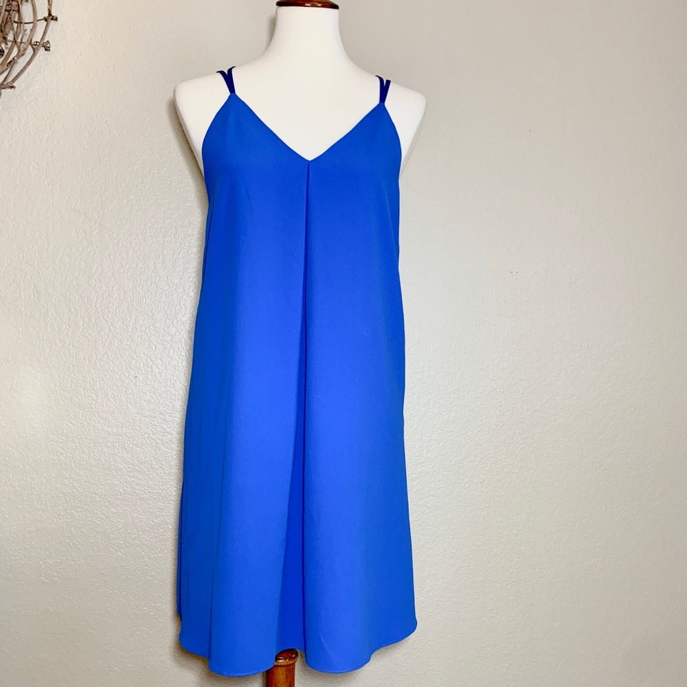 ALICE+OLIVIA blue dress size small